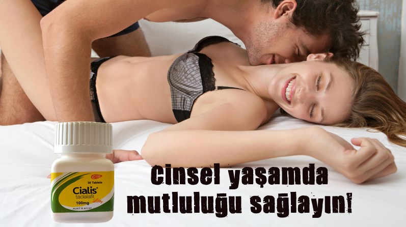 Cialis 100mg Mutluluk - Cinsel yaşamda mutluluğu artırır