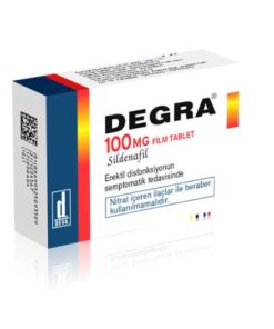 Degra 100 Mg 4 Tablet Satış Fiyatı